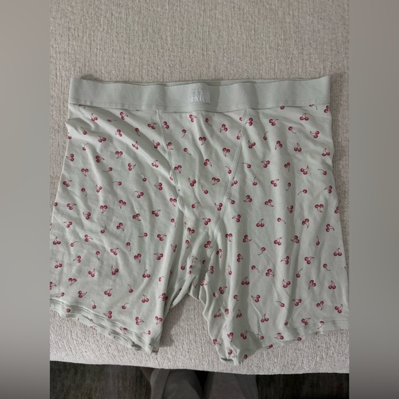 Skims Cherry Print Pajama Set- Long sleeve/ short set - Picture 2 of 6